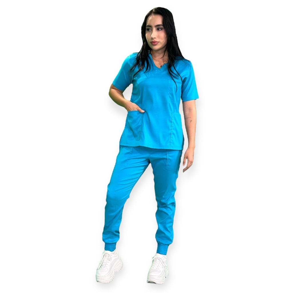 zittro Pantalón Médico Lycra Jogger Mujer M81204-443