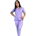 zittro Filipina Médica Lycra Mujer Morado M80202-990