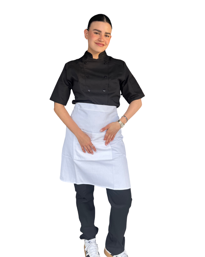 zittro Medio mandil delantal chef Blanco. R92351-100