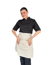 zittro Medio mandil delantal chef Beige. R92351-222