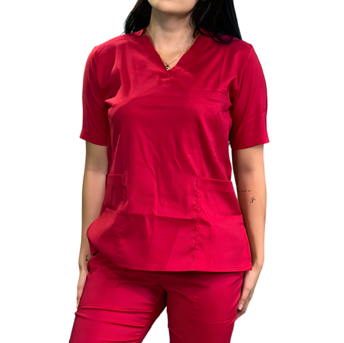 zittro Filipina Médica Stretch Mujer Rosa