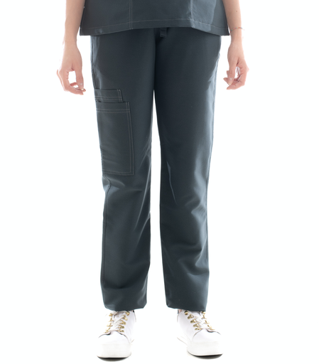 zittro Pantalón Médico Stretch Recto Mujer Oxford